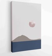 Mountain and landscape wall arts vector collection 2 - Moderne schilderijen – Vertical – 1894748758 - 50*40 Vertical