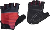 Rogelli Hero Fietshandschoenen - Unisex - Zwart, Rood - Maat XL