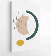 Abstract wall arts vector background collection 4 - Moderne schilderijen – Vertical – 1904687632 - 50*40 Vertical