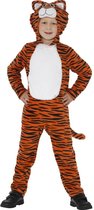 SMIFFYS - Tijger onesie voor kinderen - 152/164 (12-14 jaar) - Kinderkostuums
