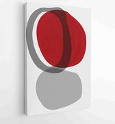 Abstract wall arts vector. Mural wall art 1 - Moderne schilderijen – Vertical – 1910092096 - 80*60 Vertical