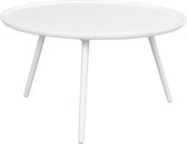 Nordiq Daisy ronde houten salontafel - Ø80 x H45 cm - Wit