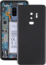 Batterij achterkant met cameralens voor Galaxy S9 + (zwart)