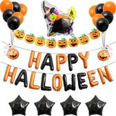 Halloween Aluminium Film Ballon Set Bar Ktv Winkelcentrum Ghost Festival Vlag Trekken Decoratieset, Stijl: Set 7