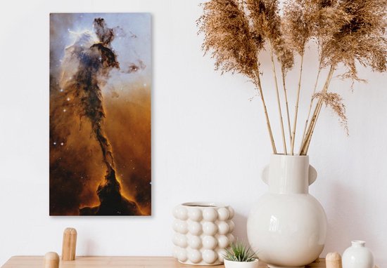 Pilier Eagle toile nébuleuse nébuleuse 2cm 20x40 cm - impression photo sur toile peinture Décoration murale salon / chambre à coucher) / Phénomènes naturels Peintures Toile