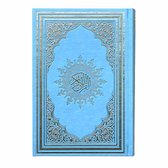 Lederen Koran Licht Blauw