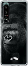 6F hoesje - geschikt voor Sony Xperia 5 III -  Transparant TPU Case - Gorilla #ffffff