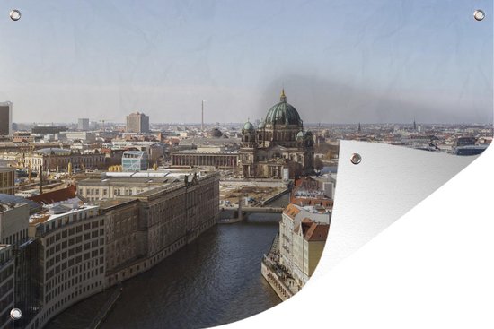 Tuindecoratie Kathedraal - Berlijn - Architectuur - 60x40 cm - Tuinposter - Tuindoek - Buitenposter