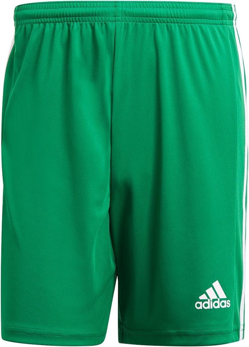 Adidas Squadra 21 Short Heren - Groen / Wit | Maat: M