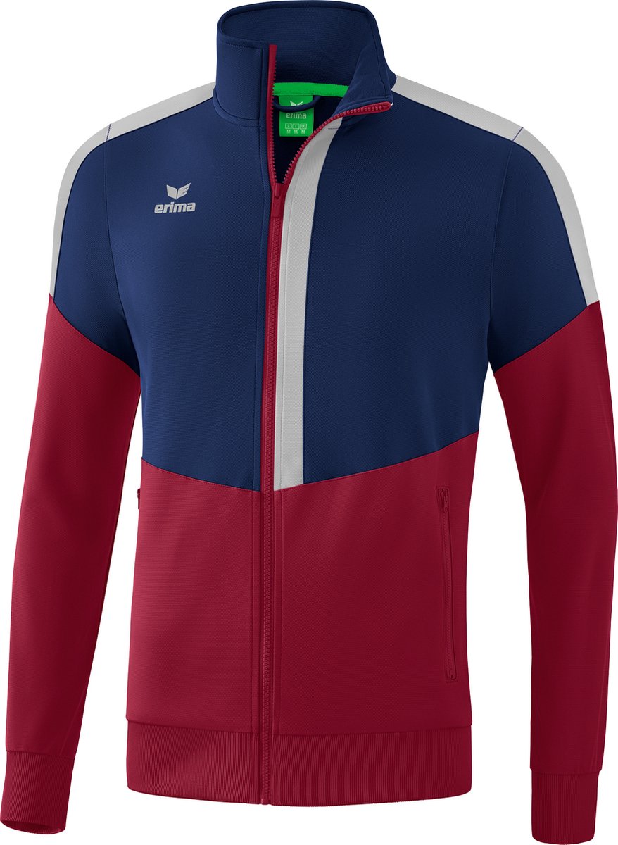 Erima Squad Worker Jack Kinderen - New Navy / Bordeaux / Silver Grey | Maat: 128