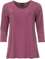 Zazou-t-shirt-amy-driekwart-mouw-bamboe-old-rose