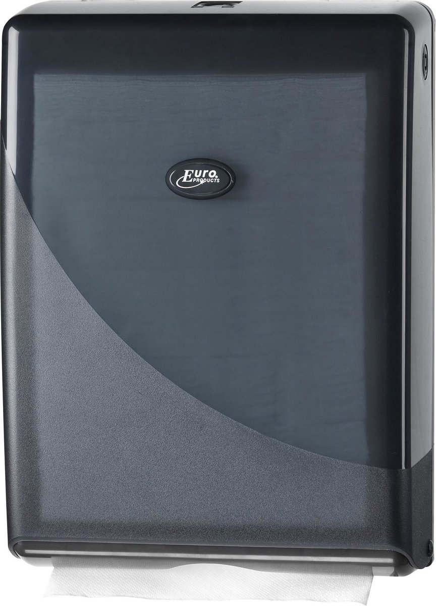Euro Products Handdoekdispenser 37,4 X 27,5 X 10,6 Cm Zwart