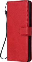 Sony Xperia L4 Hoesje - Mobigear - Premium Serie - Kunstlederen Bookcase - Rood - Hoesje Geschikt Voor Sony Xperia L4