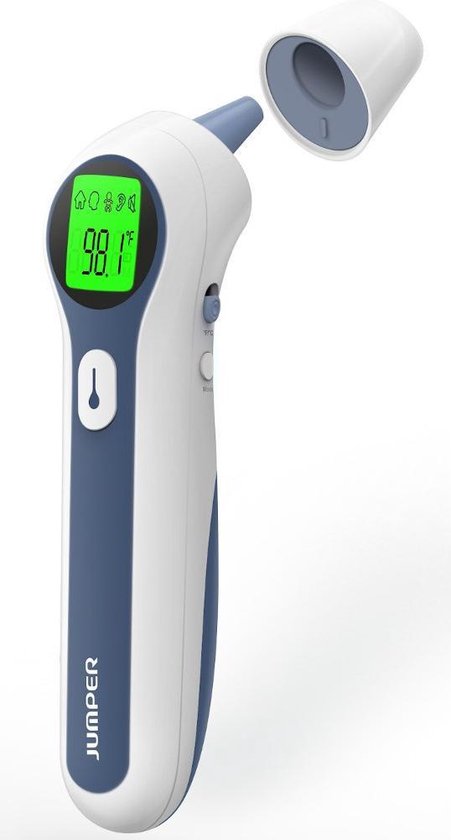 Jumper Medical Infrarood Voorhoofd- en Oorthermometer - 2-in-1 Thermometer  | bol