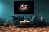 Tiger king 180 x 120  - Dibond + epoxy