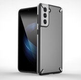 Voor Samsung Galaxy S21 + 5G GKK X-Four PC + TPU siliconen schokbestendige beschermhoes (zwart)