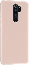 Voor OPPO A9 2020 / A5 2020 2.0 mm dikke TPU Candy Color beschermhoes (lichtroze)