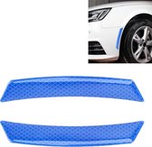 2 STKS Auto-Styling Wiel Wenkbrauw Decoratieve Sticker Decoratieve Strip (Blauw)