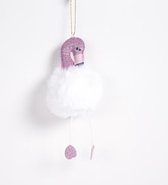 2 STUKS Schattige Pluche Flamingo Woondecoratie Sleutelhanger Hanger Pop (Witte Flamingo)