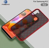 Voor Samsung Galaxy A11 （US） PINWUYO Series 2 Generation PC + TPU Waterproof en Anti-drop All-inclusive beschermhoes (rood)