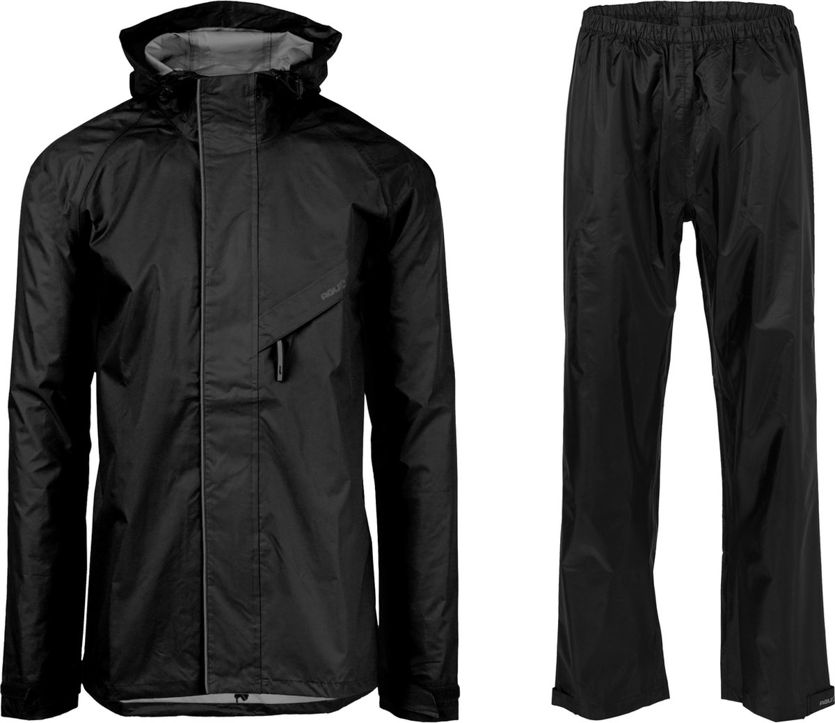 AGU Passat Regenpak Essential Zwart S Dames Heren Waterdicht bol