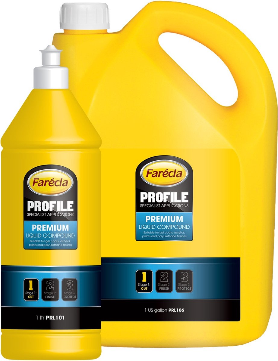 FARECLA Marine Profile Premium Liquid Compound - 1 liter