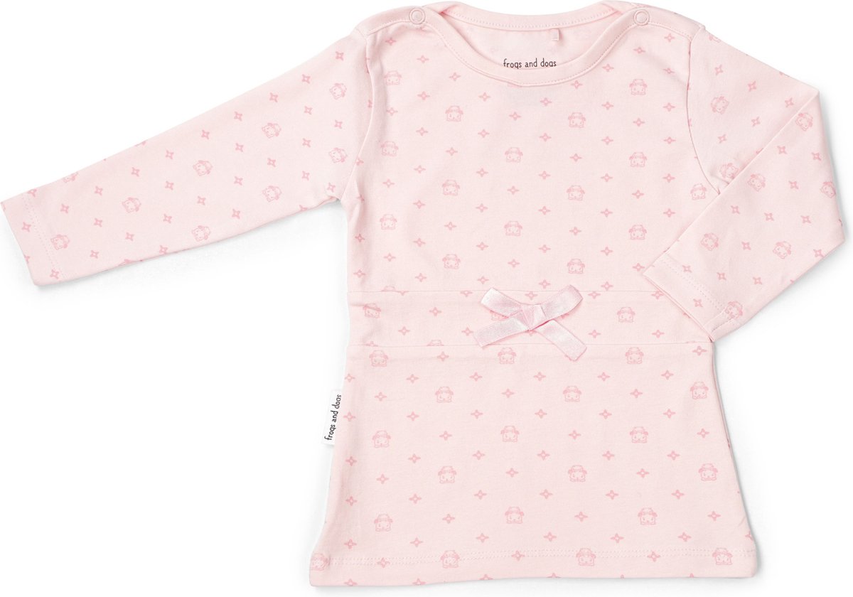 Frogs and Dogs - Jurkje Basic - Roze - Maat 68 - Meisjes