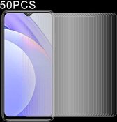 Voor Xiaomi Redmi Note 9 4G 50 STKS 0.26mm 9H 2.5D Gehard Glas Film