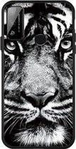 Voor Huawei Play 4T Pattern Printing Embossment TPU Mobile Case (White Tiger)