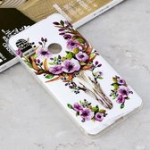 Lichtgevende Sika Deer Pattern schokbestendige TPU beschermhoes voor Xiaomi Redmi Note 6