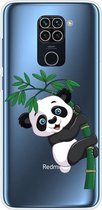 Voor Xiaomi Redmi 10X 4G / Redmi Note 9 schokbestendig geverfd TPU beschermhoes (bamboe panda)