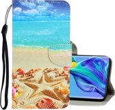 Voor Huawei Mate 30 Pro 3D Gekleurde Tekening Horizontale Flip PU Lederen Case met Houder & Kaartsleuven & Portemonnee (Pentagram)