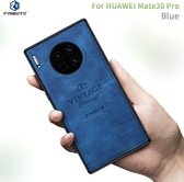 Voor Huawei Mate 30 Pro PINWUYO Zun-serie PC + TPU + huid Waterdicht en valbestendig All-inclusive beschermhoes (blauw)