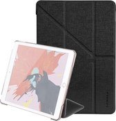 MOMAX voor iPad 10,2 inch (2019) PC + PU horizontale flip lederen tas met houder en slaap- / wekfunctie (zwart)