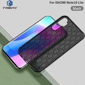 Voor Xiaomi Mi Note10 Lite PINWUYO-serie 2e generatie PC + TPU Anti-drop All-inclusive beschermende schaal Matte achterkant (zwart)