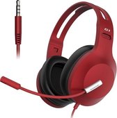 Edifier HECATE G1 Standard Edition bedrade gamingheadset met antiruismicrofoon, kabellengte: 1,3 m (rood)