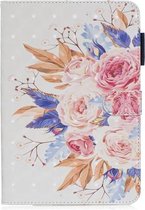 3D Horizontale Flip Leren Case met houder en kaartsleuven voor iPad mini 5 & 4 & 3 & 2 & 1 (Sun Flower)