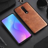 Voor Xiaomi Redmi K20 / K20 Pro X-level Earl III-serie lederen textuur ultradunne all-inclusive zachte hoes (bruin)