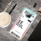 Voor Xiaomi Mi 10T Lite 5G Boarding Pass Series TPU telefoon beschermhoes (Seoul)