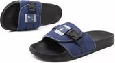 Stel mode comfortabele en zachte slippers (kleur: donkerblauw maat: 37)