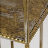 Lux - wandrek - goud - metaal - 90x25.5x80