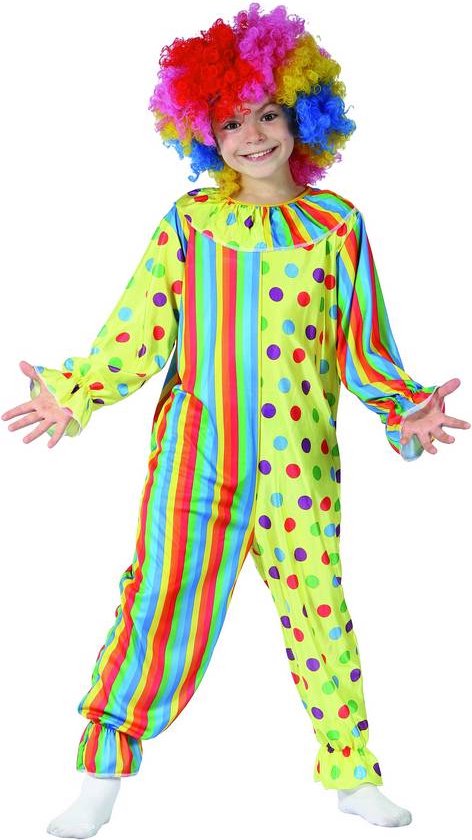 "Clown pak voor kinderen  - Kinderkostuums - 104-116"