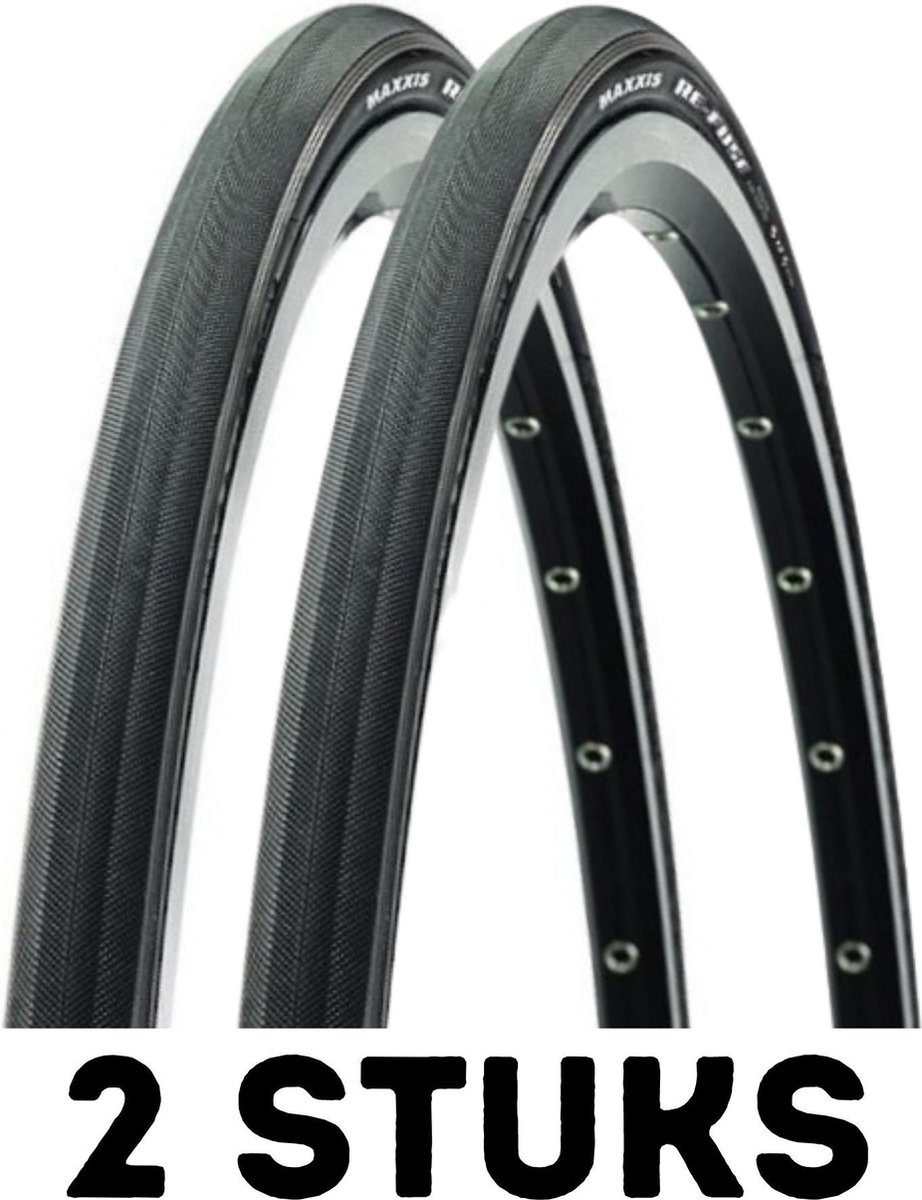 Fietsband - Buitenband - Set van 2 - Re-Fuse 28 x 1.10 (28-622) zwart
