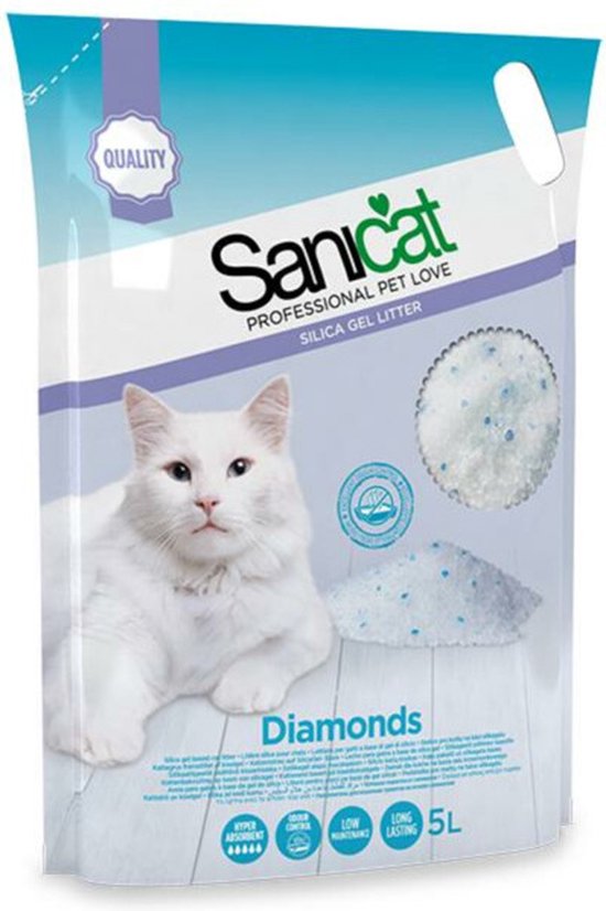 Sanicat Diamonds Silicagel 5 liter