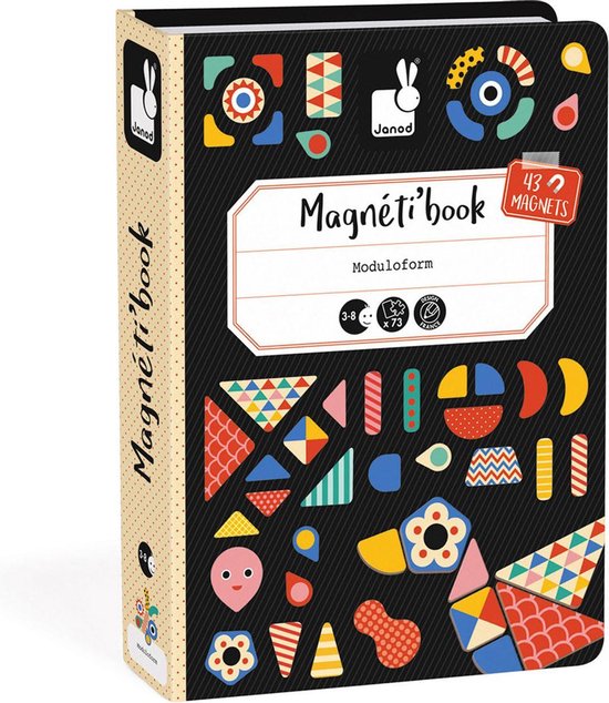 Janod Magnetibook Moduloform - Magneetboek | Games | bol.com