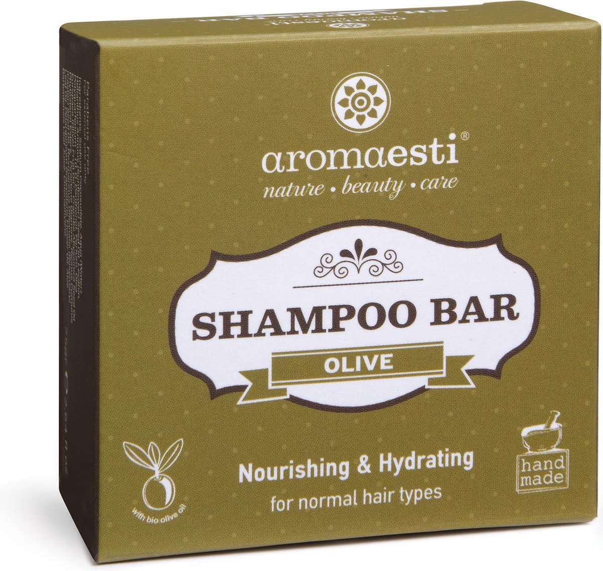 Aromaesti Shampoo Bar Olijfolie (normaal haar) - 60 gram
