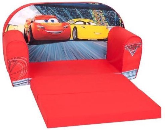 Disney Sofa Uitklapbaar Cars 42 X 77 Cm Polykatoen Roze