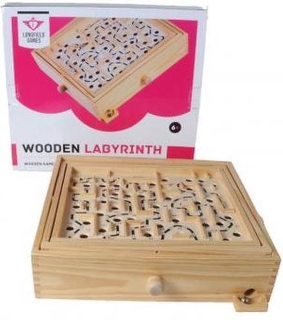 Thumbnail van een extra afbeelding van het spel Longfield Games Labyrinth - Hout