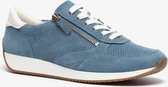 Jenny leren dames sneakers - Blauw - Maat 40 - Echt leer