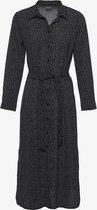 TwoDay dames blousejurk met stippen - Zwart - Maat XXL